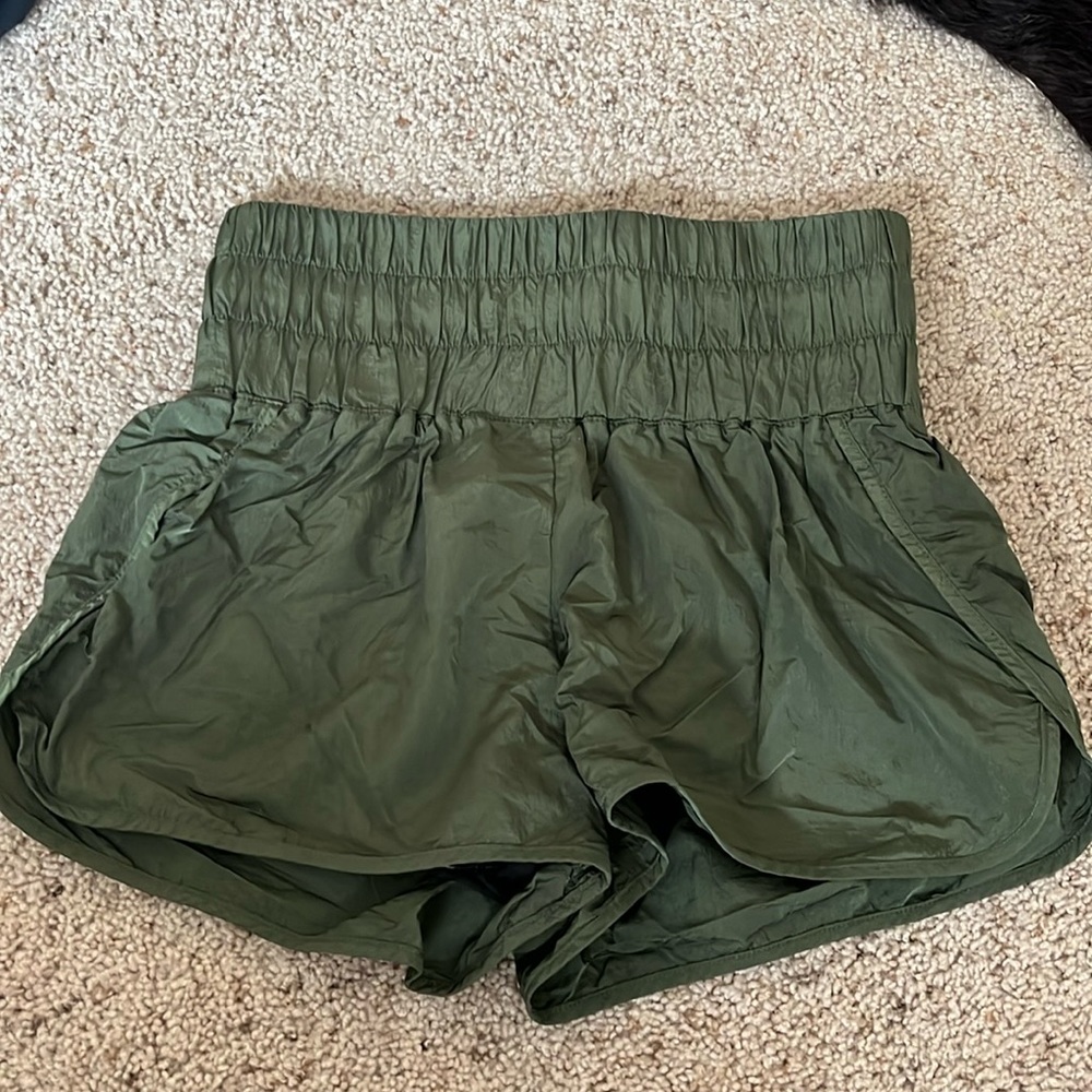 high waisted athletic shorts